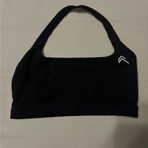 Oner Active Black Halter Sports Bra